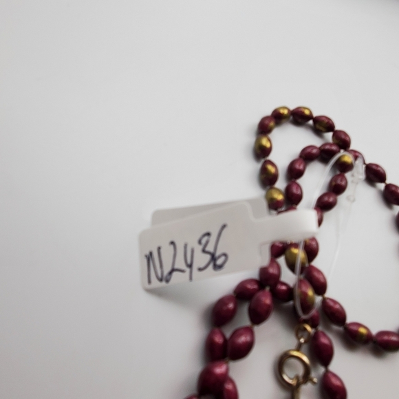 Classy‎ beetle beaded necklace N2436 - Picture 4 of 4